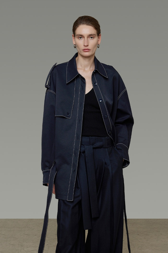 Sculpted Utility Jacket