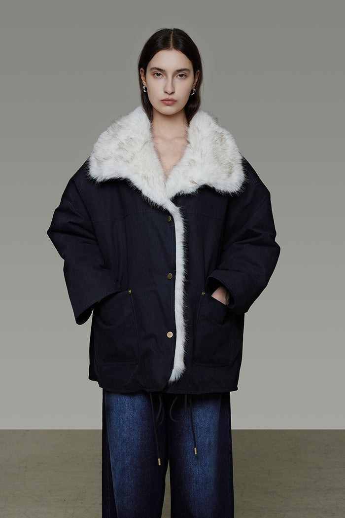 Effortless Chic Puffer Coat