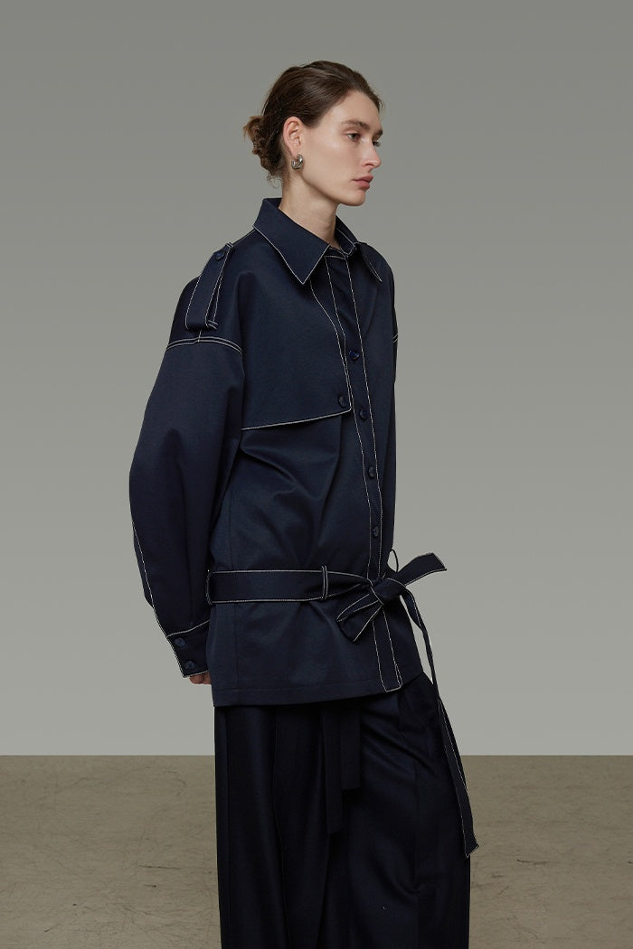 Sculpted Utility Jacket