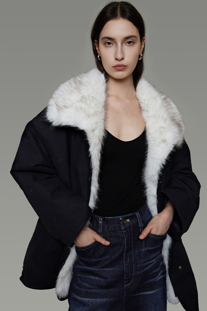 Effortless Chic Puffer Coat