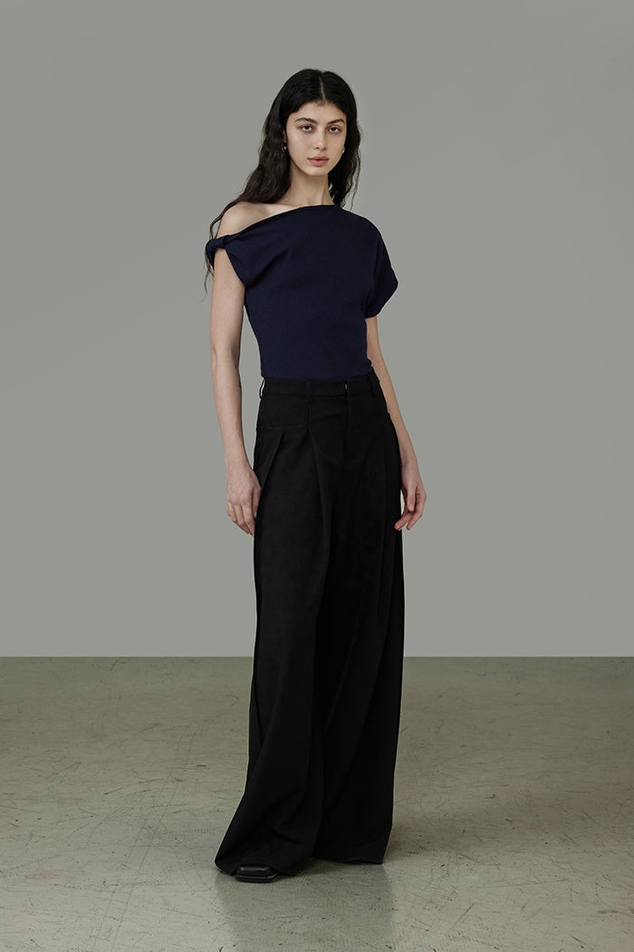 Asymmetric Chic Knit Top