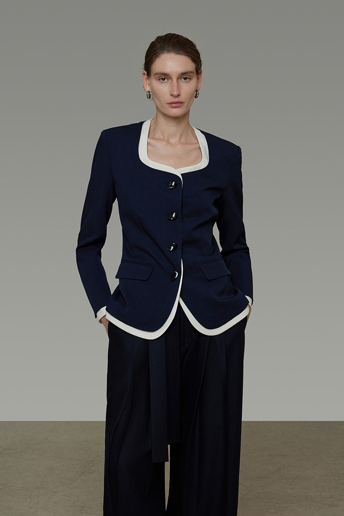Sculpted Colorblock Professional Jacket