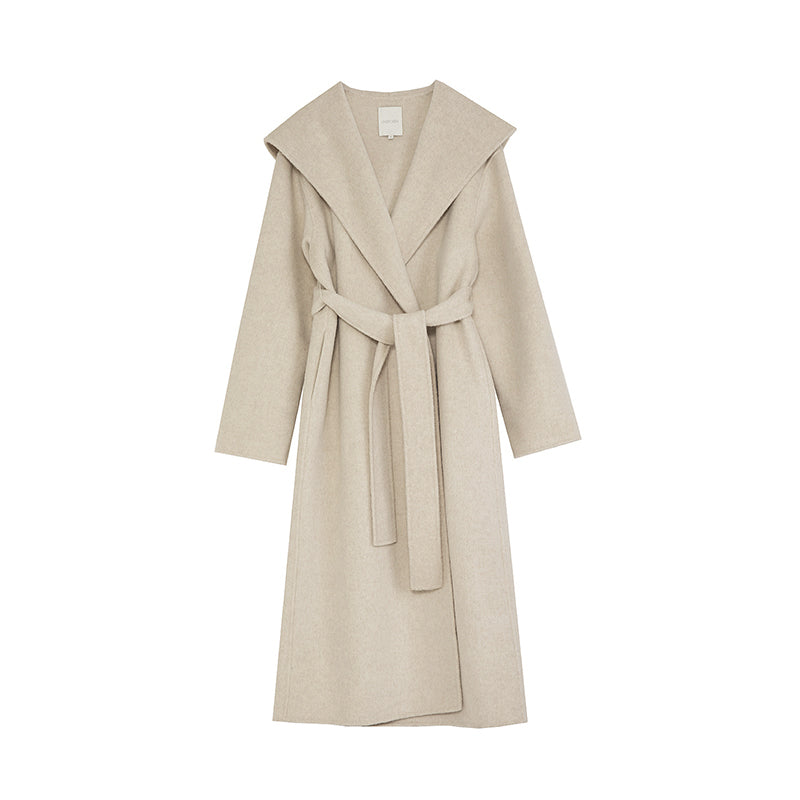 Quiet Luxe Wool Blend Parka