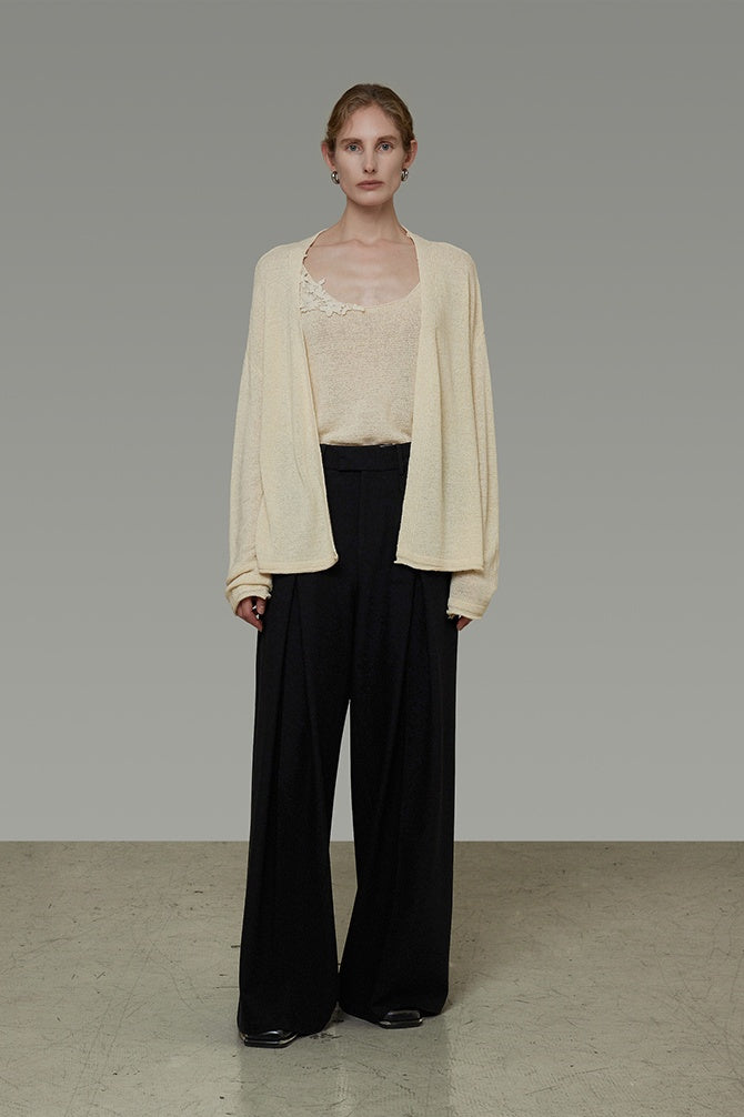 Quiet Luxury Hand-Knit Twin Set