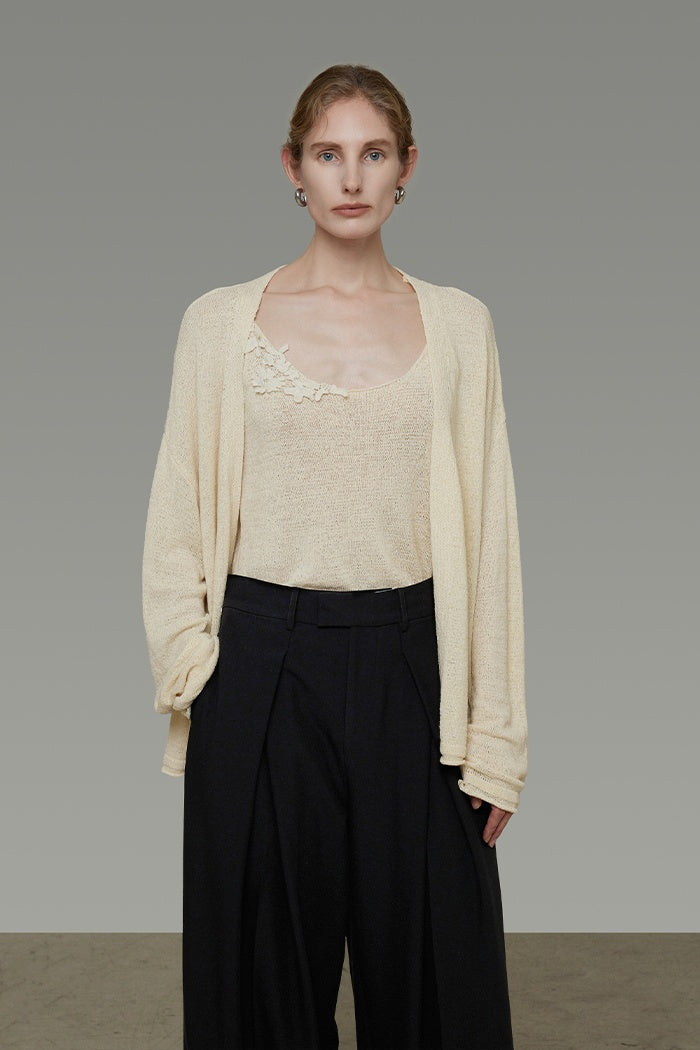 Quiet Luxury Hand-Knit Twin Set