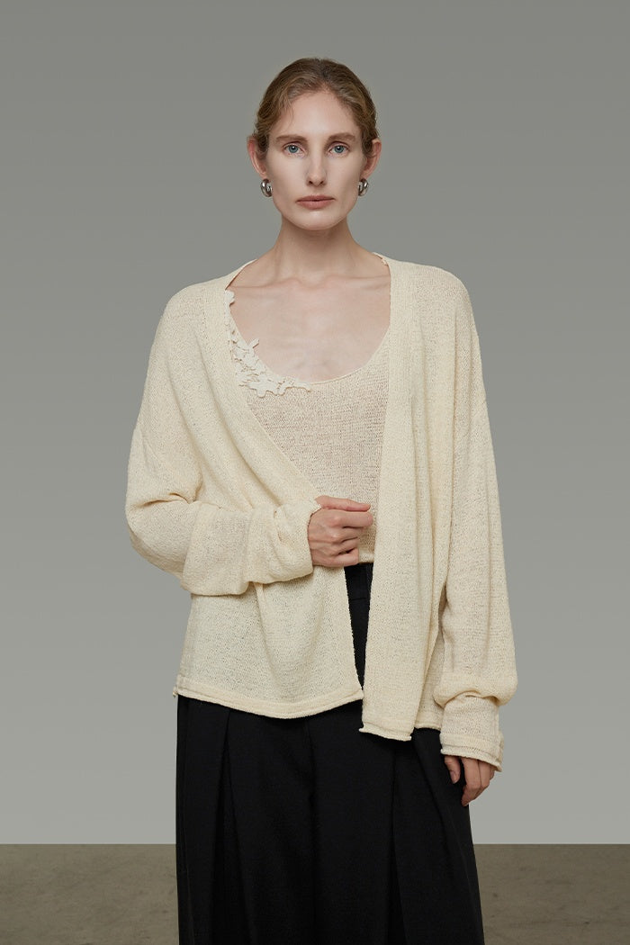 Quiet Luxury Hand-Knit Twin Set