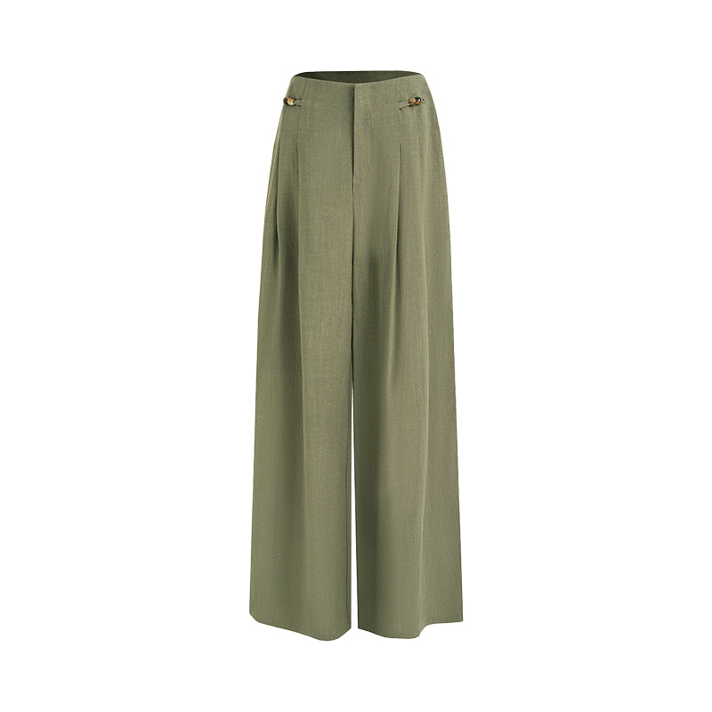 Sculpted Drape Trousers
