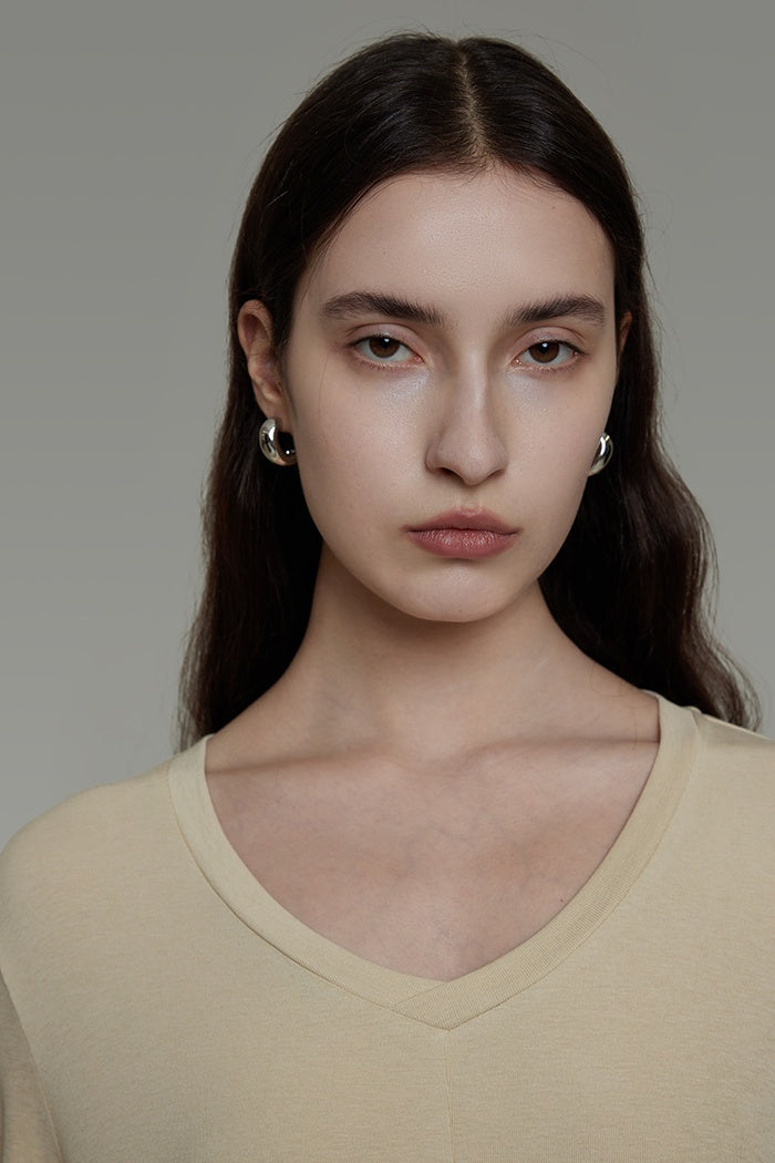 Quiet Elegance Drape Maxi Dress