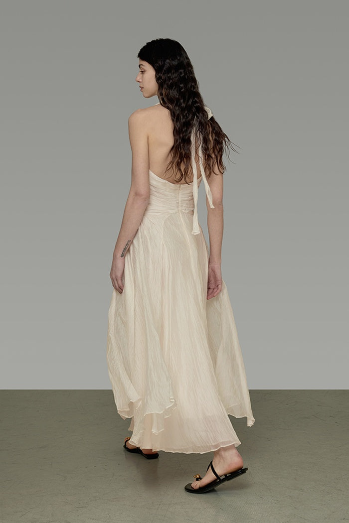 Effortless Parisian V-Neck Sundress