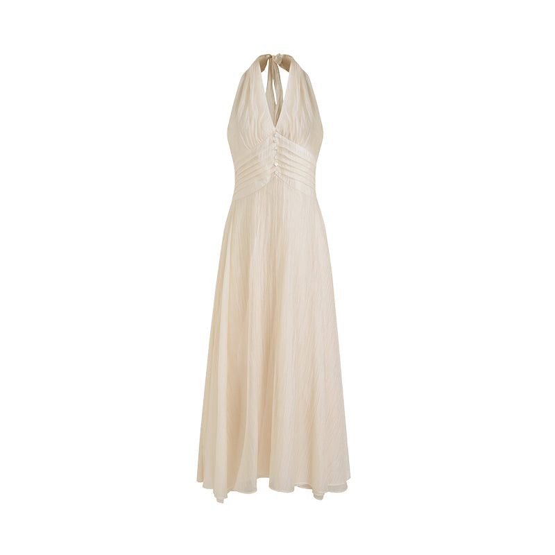 Effortless Parisian V-Neck Sundress