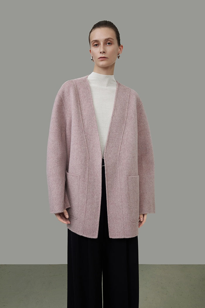 Minimalist Wool Essential Coat