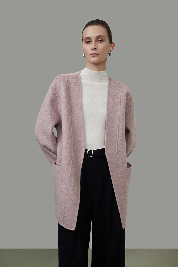 Minimalist Wool Essential Coat