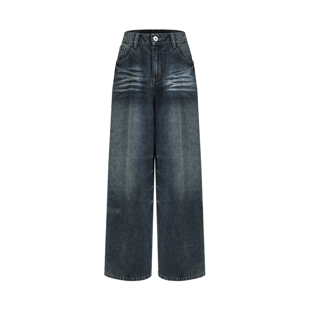 Timeless Retro Wide-Leg Jeans