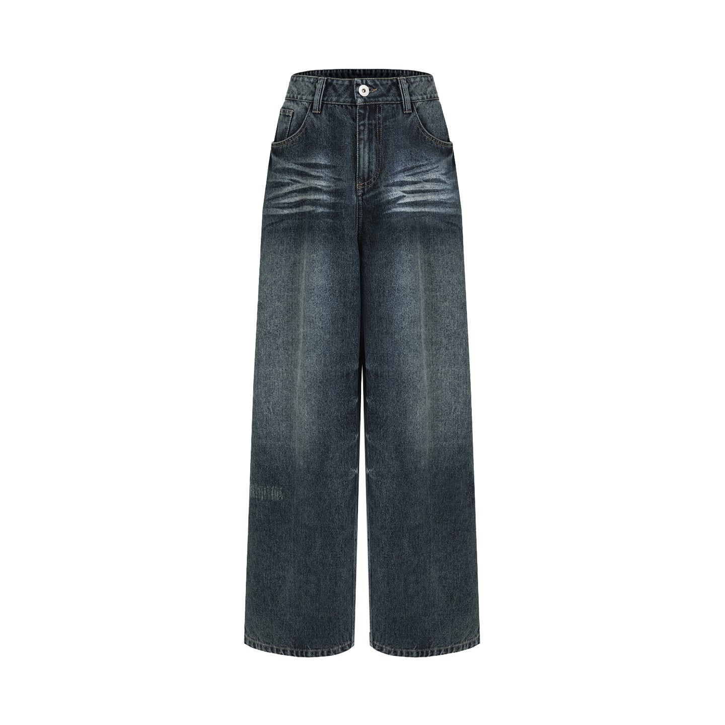 Timeless Retro Wide-Leg Jeans