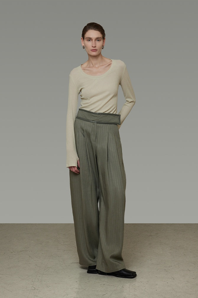 Effortless Wide-Leg Trousers