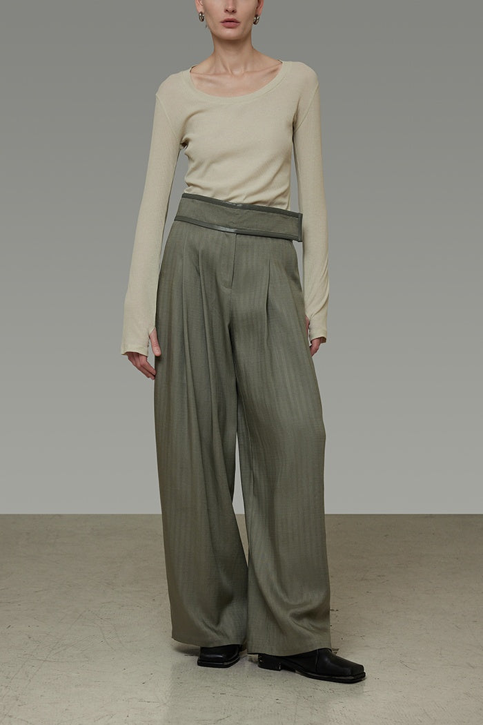 Effortless Wide-Leg Trousers