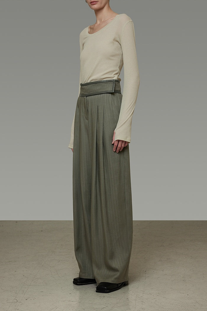 Effortless Wide-Leg Trousers