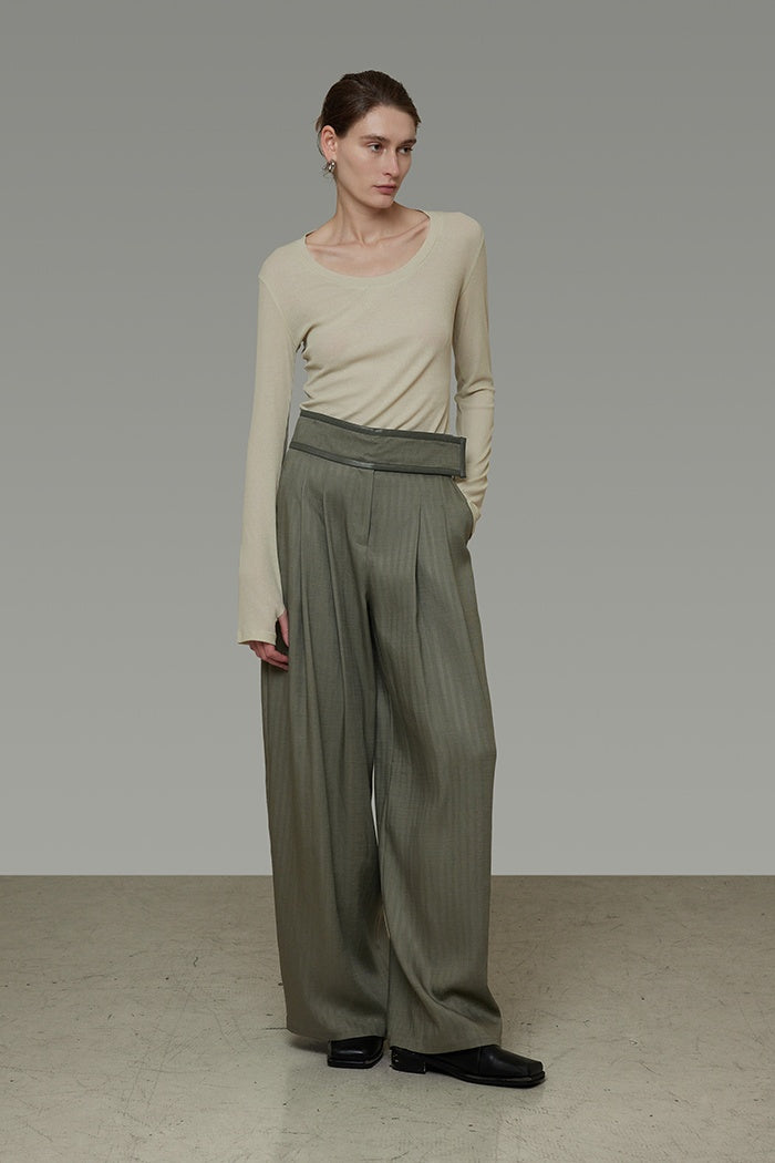 Effortless Wide-Leg Trousers