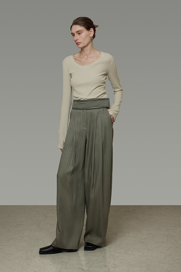 Effortless Wide-Leg Trousers