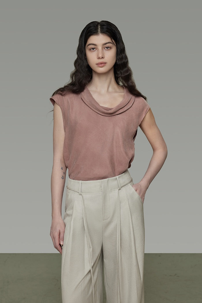 Effortless Drape Minimalist Tank