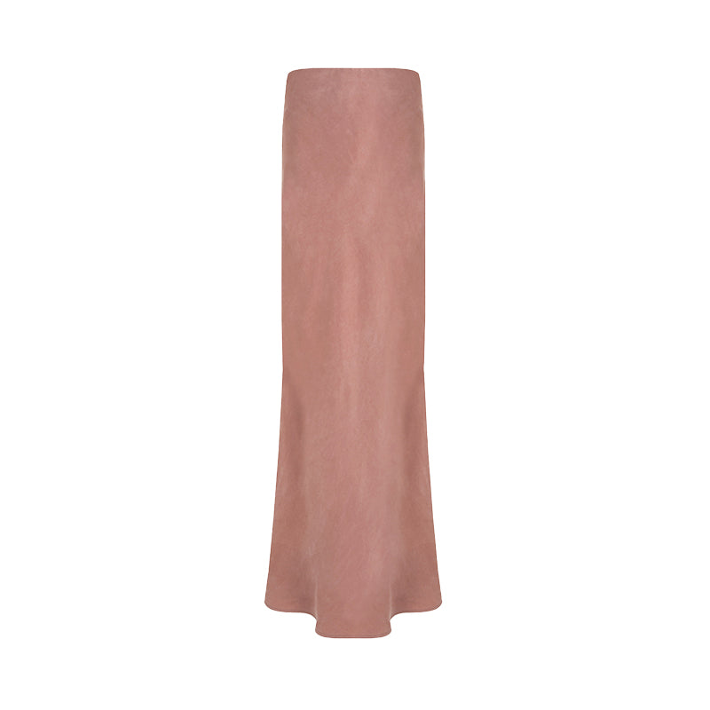 Effortless Drape Maxi Skirt