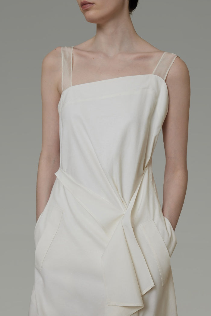 Effortless Chic Asymmetrical Midi Dress