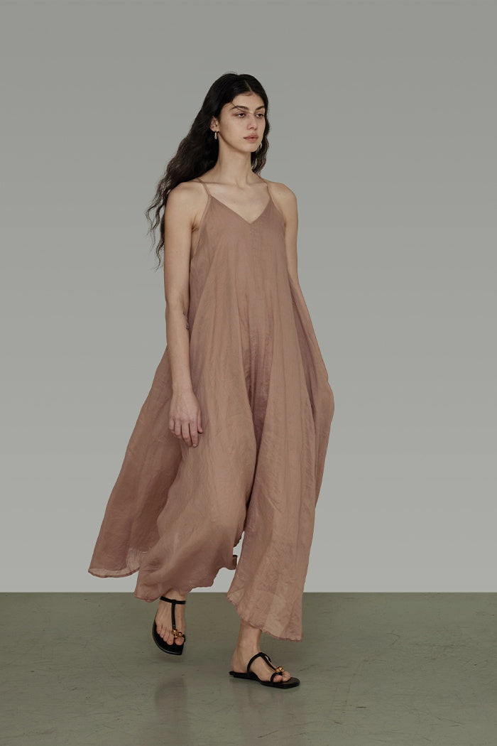 Ethereal Breeze V-Neck Sundress