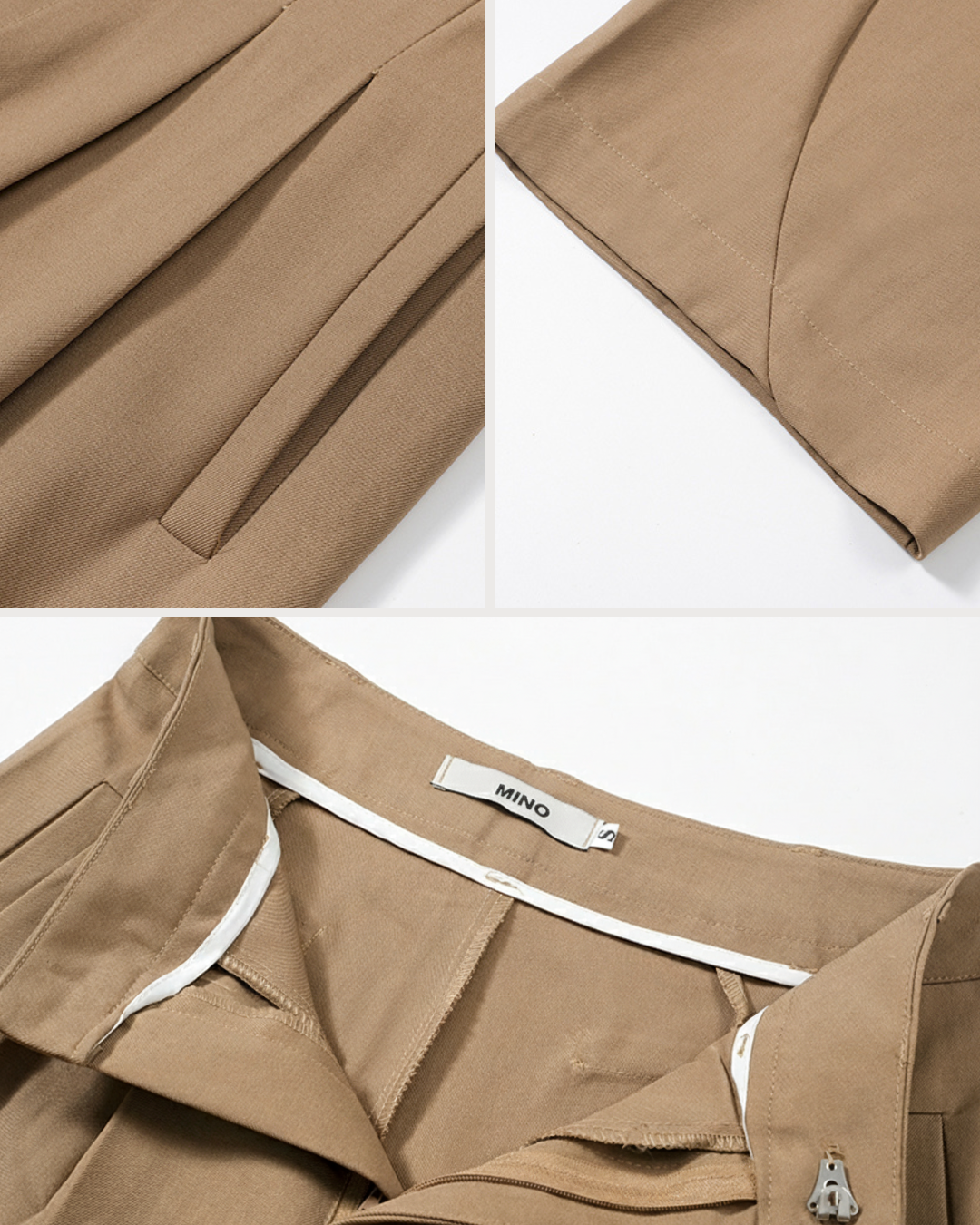 Élodie Tailored Wide-Leg Pants