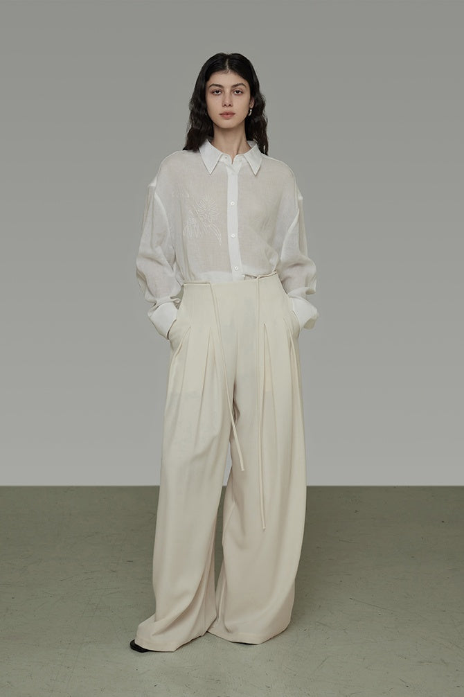 Baroque Whisper Embroidered Blouse