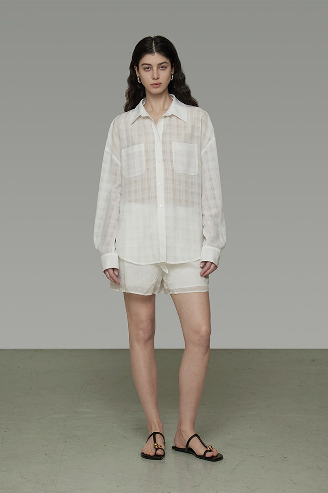 Effortless Linen Drawstring Shorts