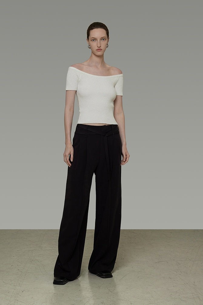 Quiet Lines Knit Top