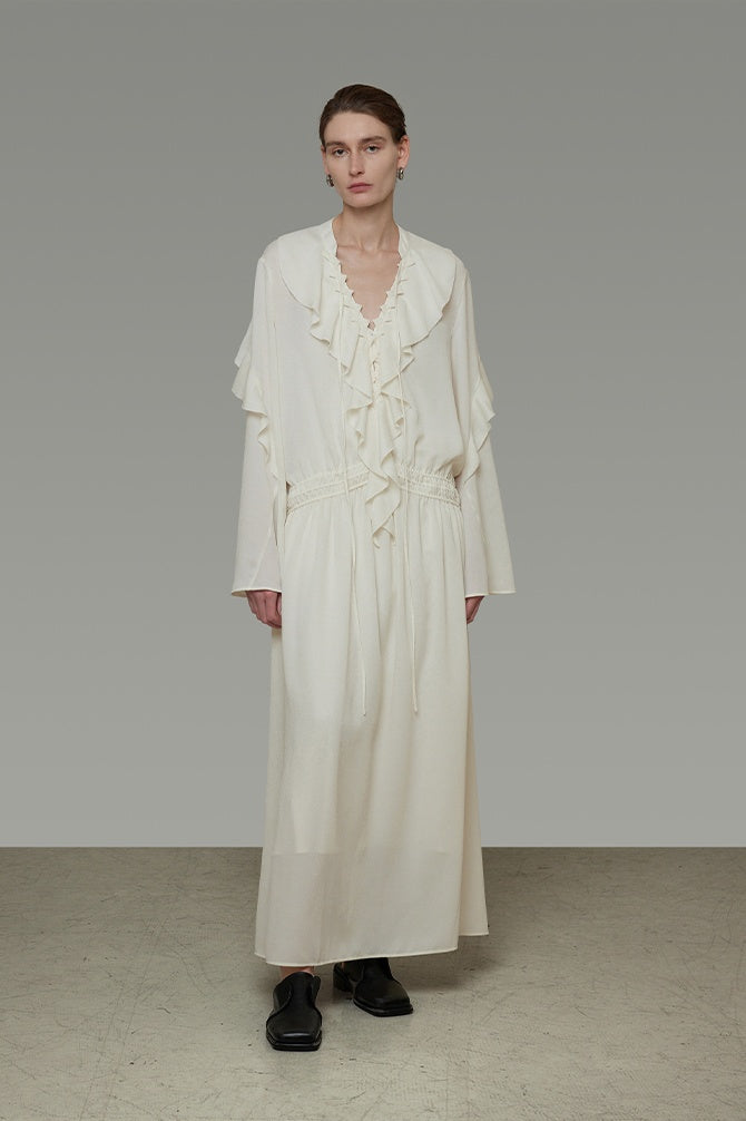 Effortless Grace V-Neck Maxi Dress