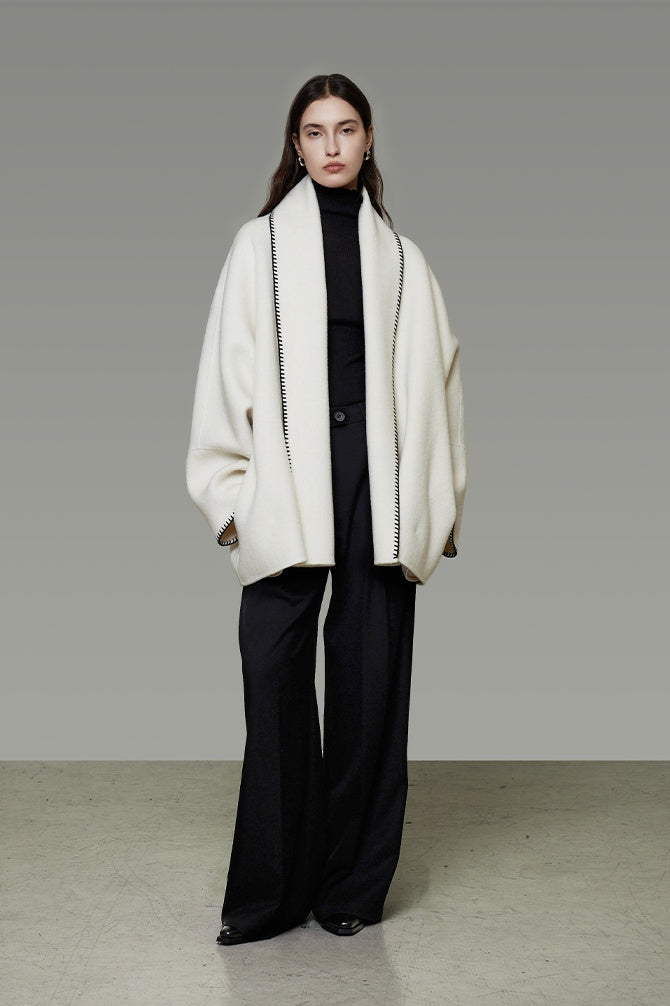 Effortless Structure Wool Coat