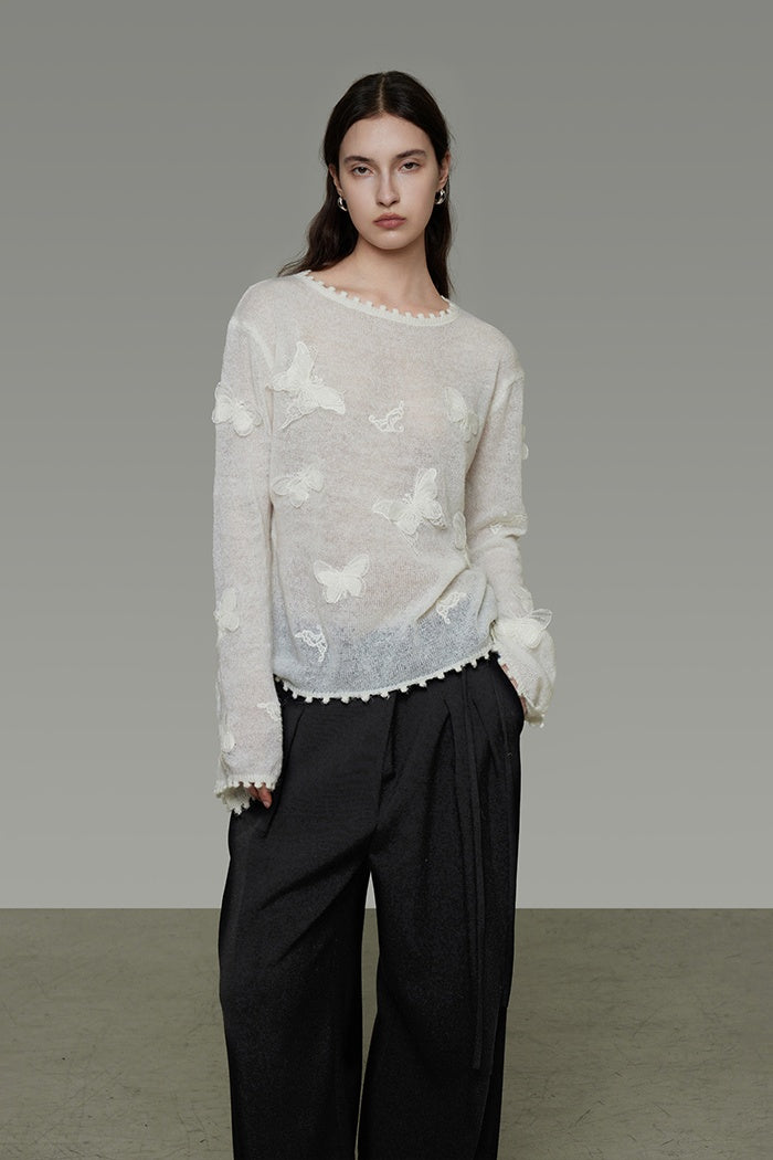 Subtle Sculpted Knit Top