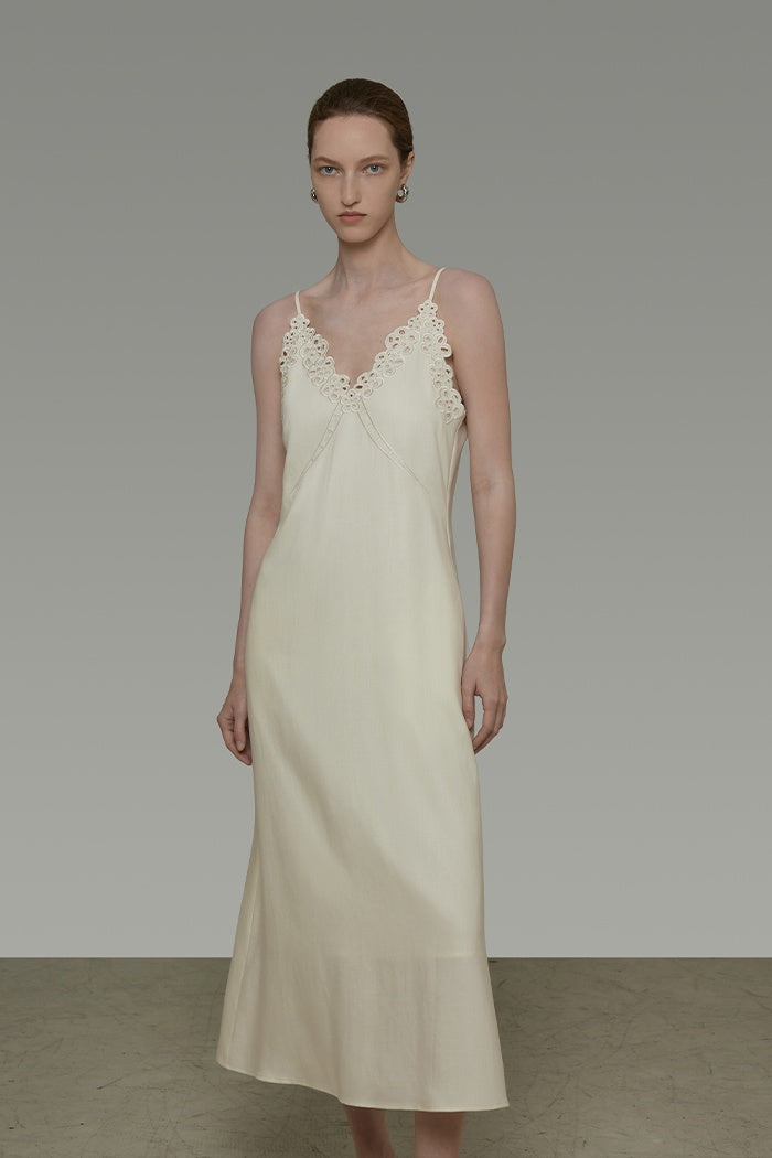 Effortless Resort Linen Maxi