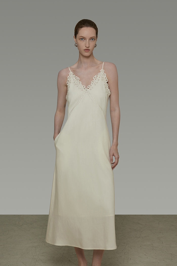 Effortless Resort Linen Maxi