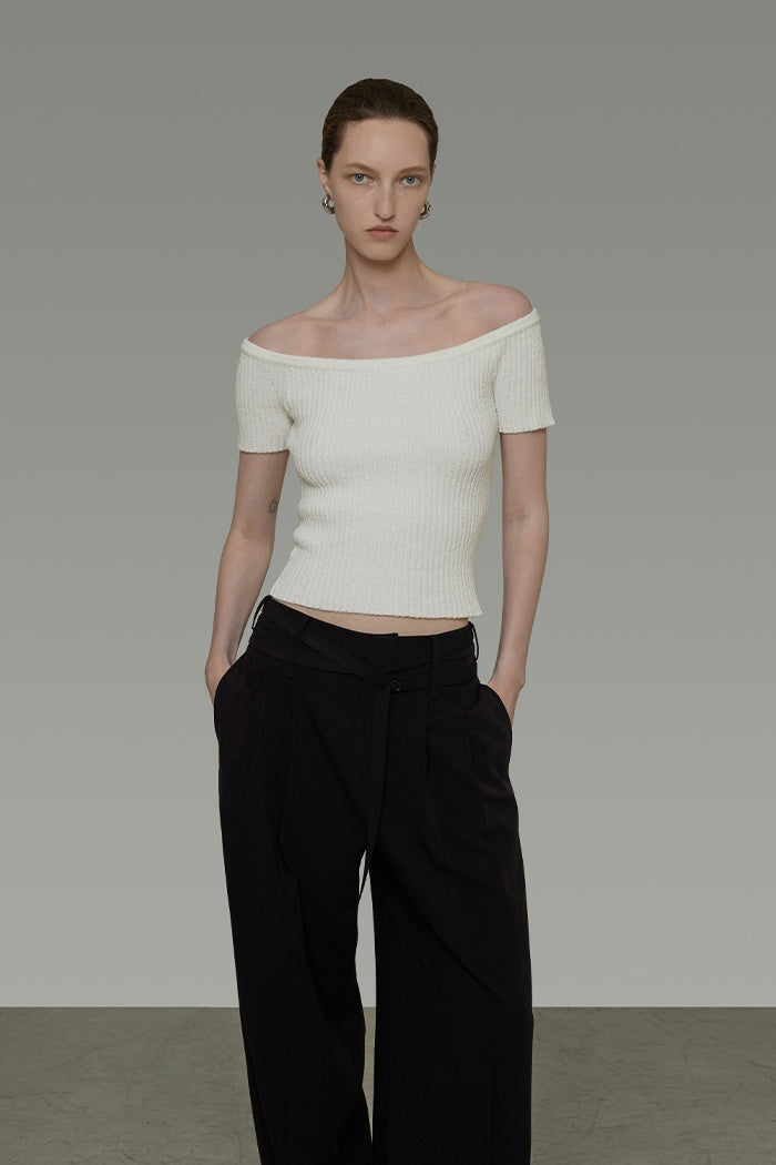 Quiet Lines Knit Top