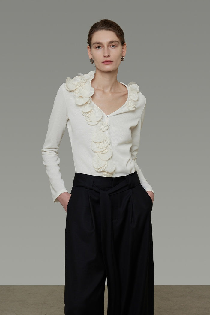 Whispered Elegance Knit Top