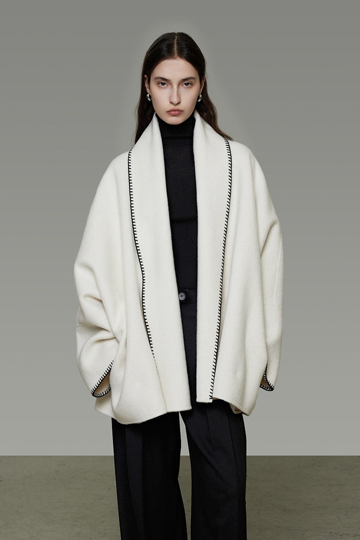 Effortless Structure Wool Coat