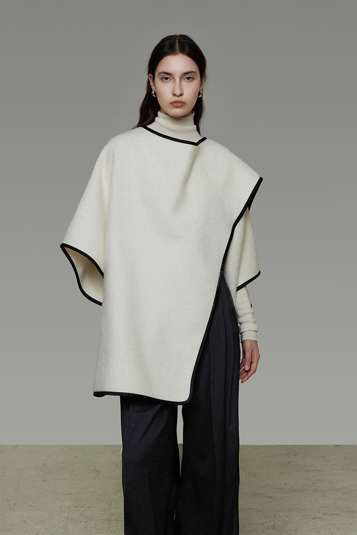 Sculpted Wool Coat: Quiet Elegance