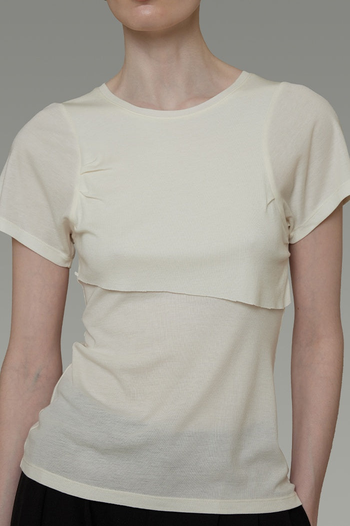 Silent Structure Sculpted Tee