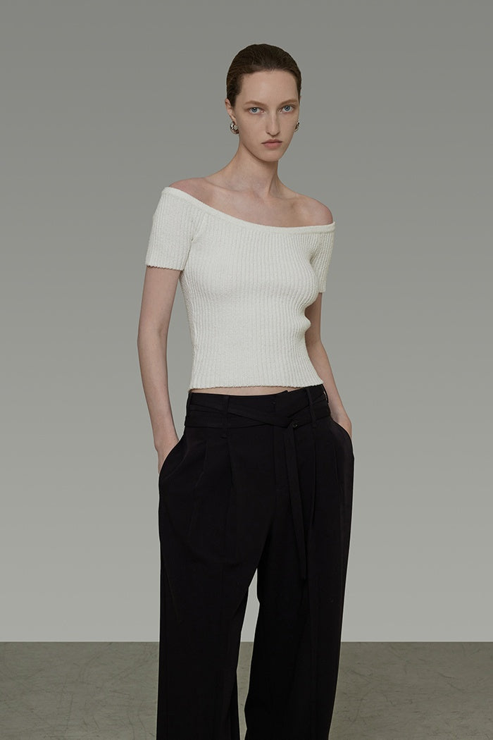 Quiet Lines Knit Top