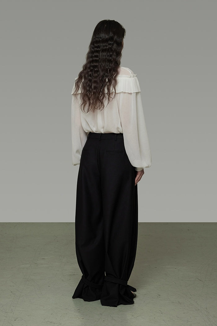 Whispered Romance Silk Blouse