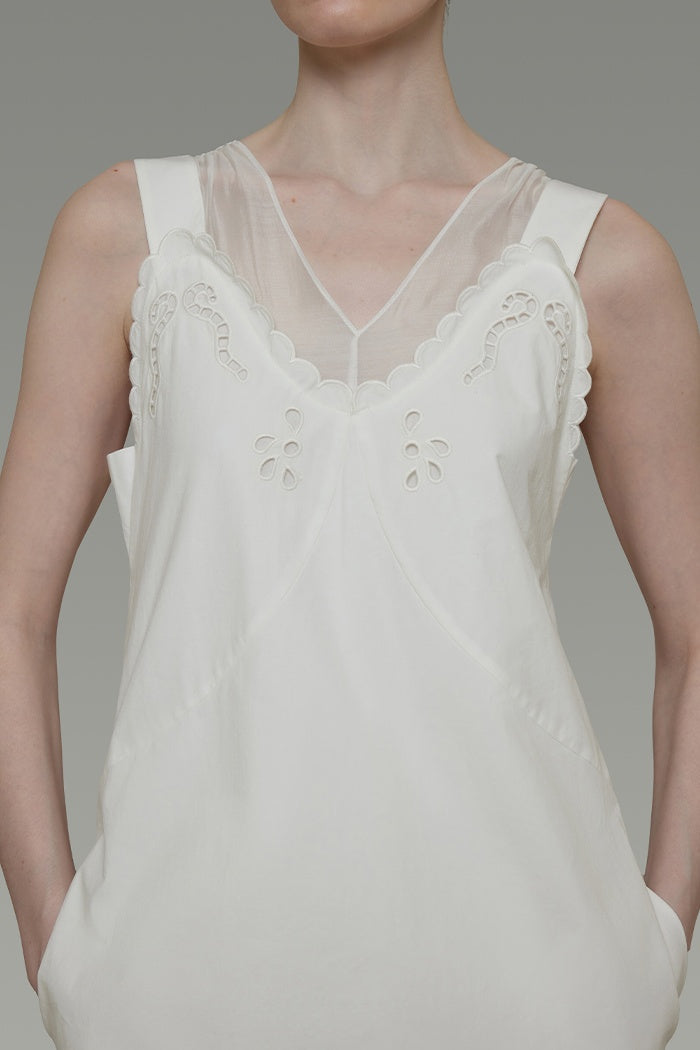 Whisper Knit Hollow Maxi Dress