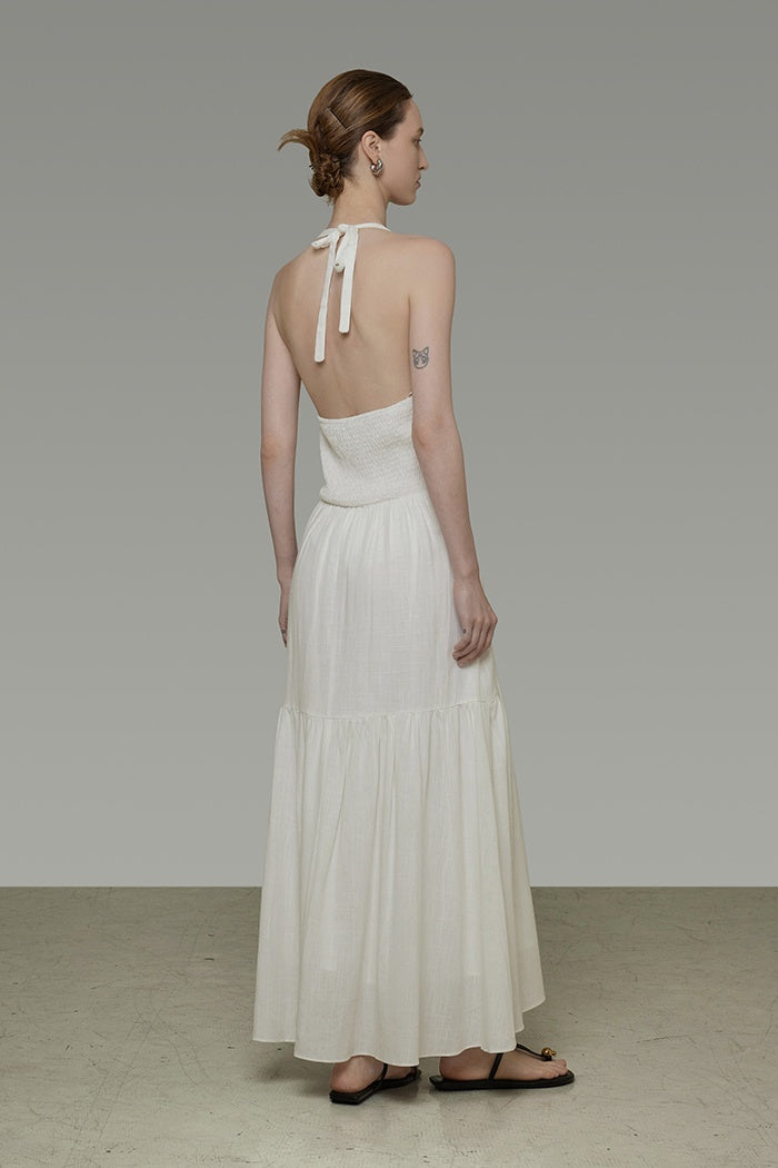 Effortless Grace V-Neck Slip Dress