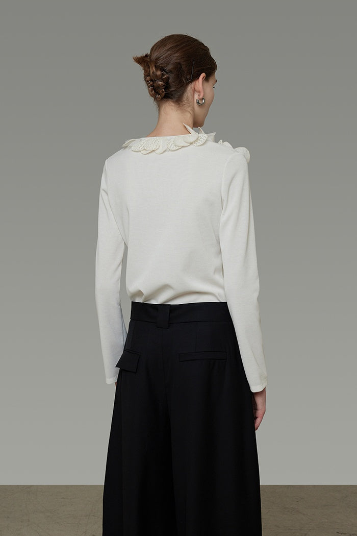 Whispered Elegance Knit Top