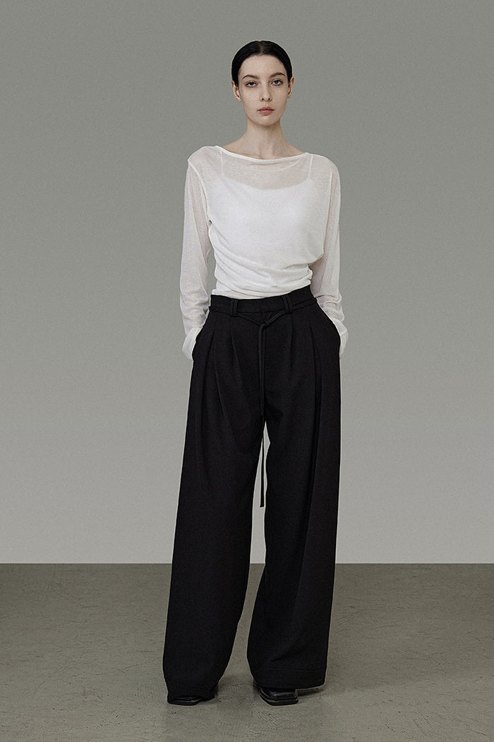 Effortless Drape Knit Top