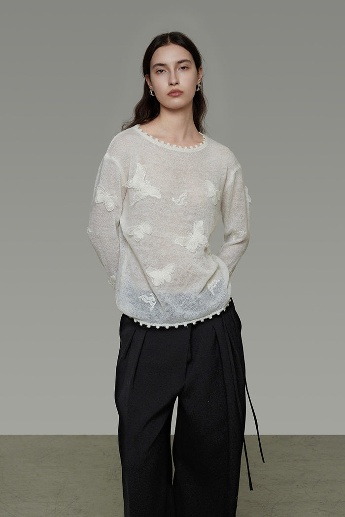 Subtle Sculpted Knit Top