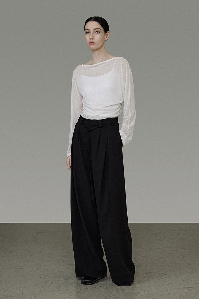 Effortless Drape Knit Top