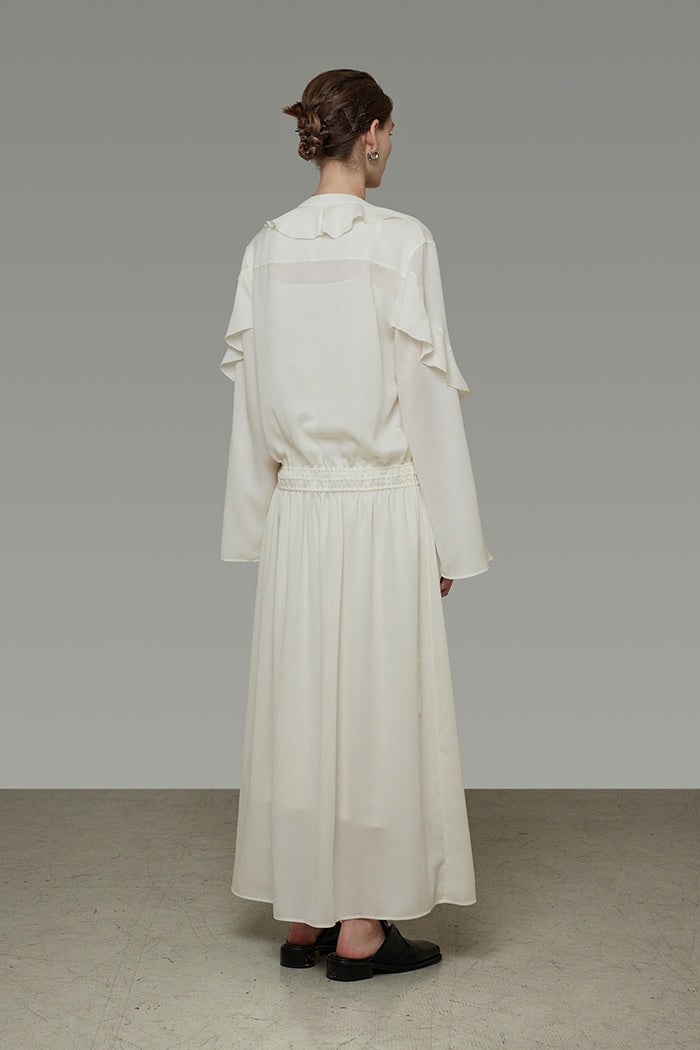 Effortless Grace V-Neck Maxi Dress